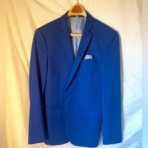 Electric blue blazer